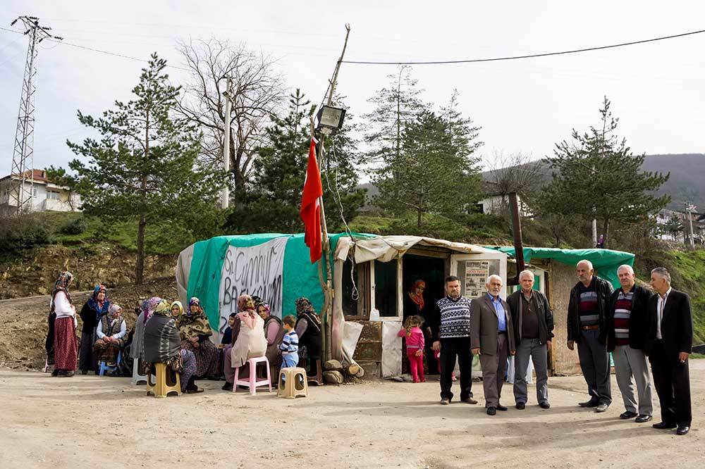Hecinler Köyü Nöbette
