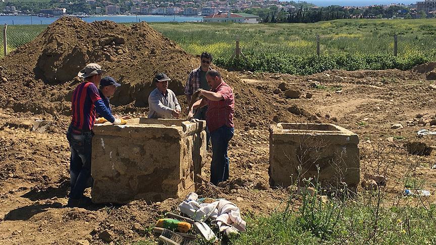 Tekirdağ'da Bin Yıllık Lahit