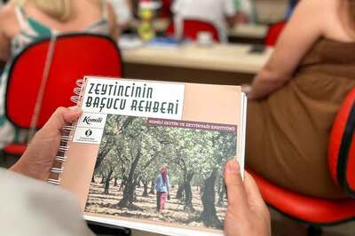 Kadın Zeytincilerimize Komili'den Eğitim