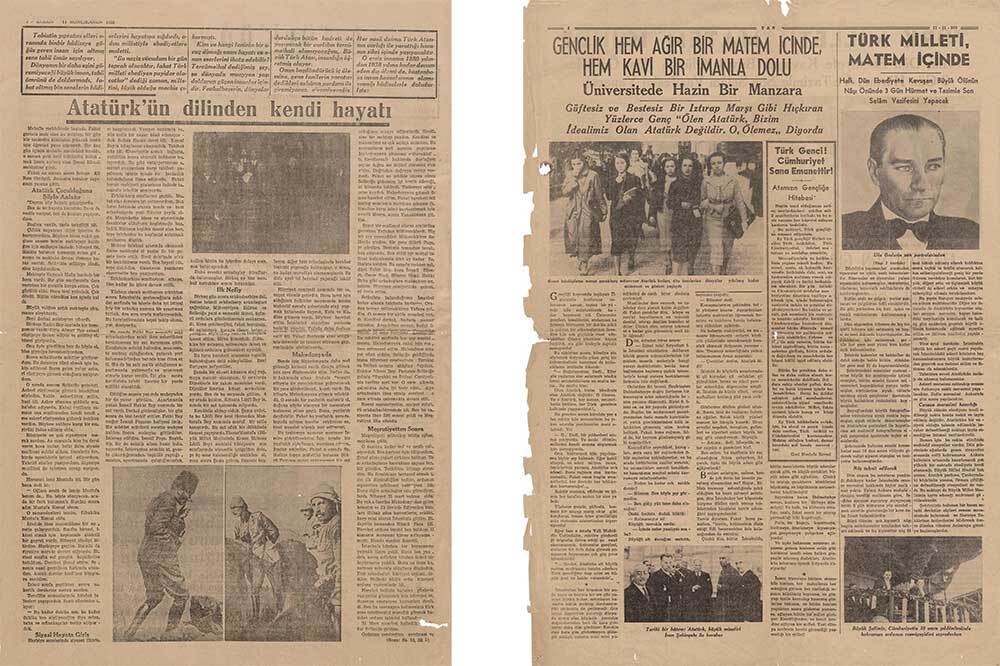 Basında Atat&uuml;rk: 10 Kasım Arşivi 3