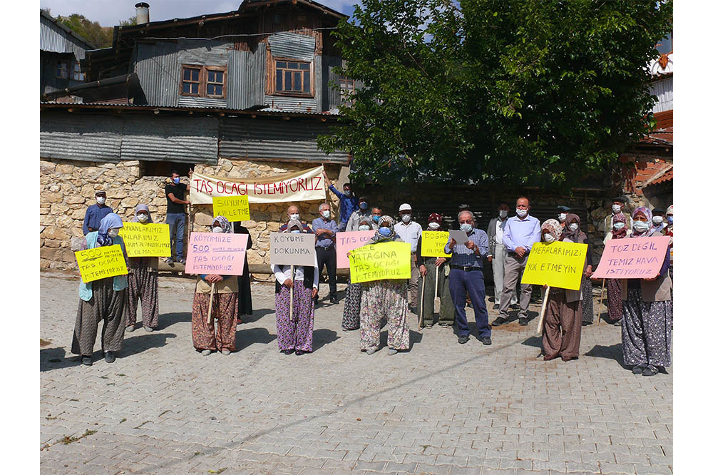 Beypazarı&rsquo;nda Kalker Ocağı Tehlikesi 2