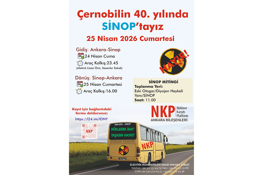 Çernobil’in 40. Yılında Sinop’ta Nükleere Hayır Mitingi 2