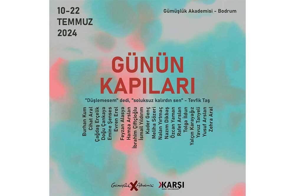 G&uuml;n&uuml;n Kapıları Sergisi G&uuml;m&uuml;şl&uuml;k Akademisi&rsquo;nde 4