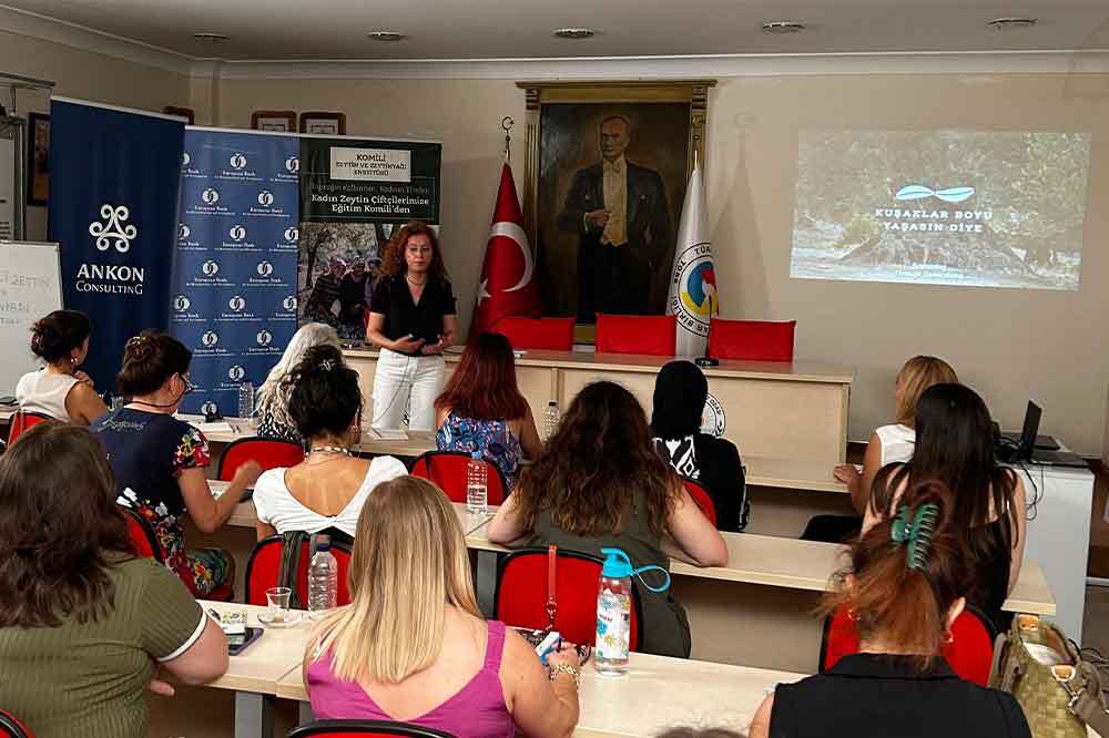Kadın Zeytincilerimize Komili'den Eğitim 2