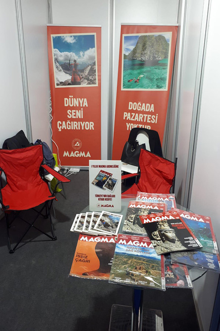 Magma, Macera Turizmi ve Sporları Fuarı&rsquo;nda 1